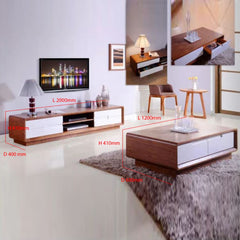 LACIE Solid Wood Living Room Set