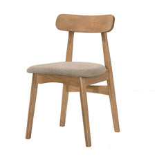 AINE Beech Solid Wood With Cushion Seat Dining Chair