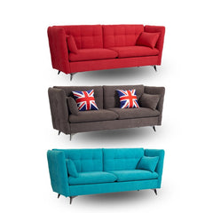 EDEN 3 Seater Sofa Bed – 2 pillows