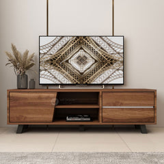 ANNE 5FT TV CABINET 150CM / Almari TV / Media Storage Cabinet / TV Kabinet / TV Multi Purpose Storage