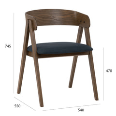 CARTER Solid Wood Dining Chair