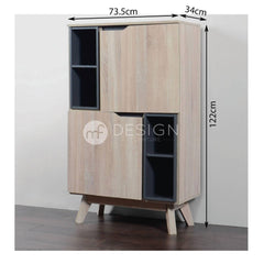FILLO MODERA Shoe Cabinet ( Scandinavian Style )