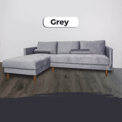 CENI L-SHAPE SOFA 1 Seater/2 Seater/3 Seater Sofa Living Room Sofa Big Size Sofa Panjang