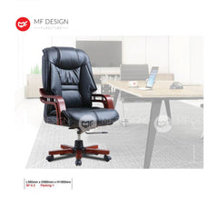 KENNY Office Chair & Chrome Leg / Kerusi Pejabat / Kerusi Roda /Height Adjustable Swivel / gaming kerusi office /