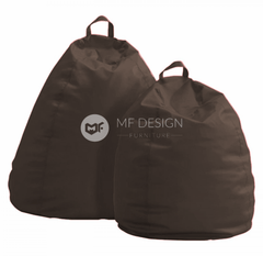 Waterdrop 3 Kg Leather Bean Bag (Medium)